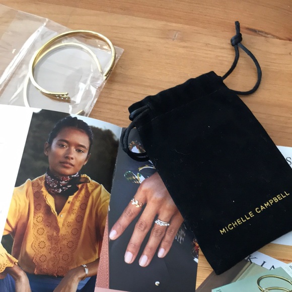 Michelle Campbell Gold Talon Bracelet Set - Picture 3 of 3